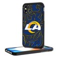 thumbnail image 3 of Los Angeles Rams iPhone Rugged Paisley Design Case, 3 of 5