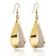 thumbnail image 4 of Jumpingount 1 par de pendientes colgantes simples en forma de gota de agua, accesorios de joyería de diario, regalo para Amiga, decoraciones Oro 10piezas, 4 of 6