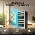 thumbnail image 4 of Whynter 28-Bottle Dual Zone Built-In Wine Refrigerator, 4 of 8