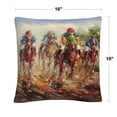 thumbnail image 2 of Rio 'Kentucky Derby' 16 X 16 Decorative Throw Pillow, 2 of 4
