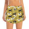 thumbnail image 2 of Gaeub Horsemen In Horseraces Print Women's Athletic Shorts,High Waisted Running Shorts,Pocket Sporty Short,Gym Elastic Workout Shorts-X-Large, 2 of 7