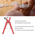 thumbnail image 4 of Watch Belt Hole Puncher, Metal Repair Tool Red Watch Bracelet Cutting Plier  for Watchmaker, 4 of 7