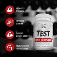 thumbnail image 5 of 5% Nutrition Rich Piana Test Natural Testosterone Booster for Men Muscle Builder, Male Vitality, Energy & Stamina Tongkat Ali (Longjack), Shilajit, Fenugreek, DIM, Boron  120 Capsules, 5 of 10