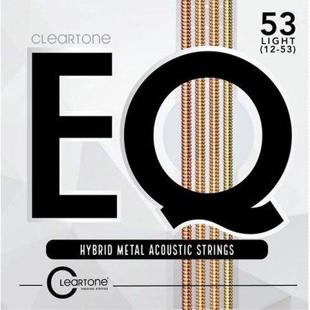 UPC 786136078129 product image for Cleartone EQ 7812 Hybrid Metal Acoustic Guitar Strings, Light, 12-53 | upcitemdb.com