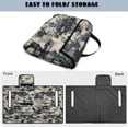 thumbnail image 5 of Yuyamidu Camo Golf Cart Seat Cover with 4 Front Pockets Camouflage Golf Cart Seat Blanket Portable Club Car Seat Towel for Travel Sports Golf Cart Accessory, 5 of 8