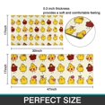 thumbnail image 7 of Beige Chicken Yellow Chick Pattern Kitchen Rugs Sets Of 2,Anti Fatigue Kitchen Mat Rugs Non Slip Washable,Decorative Kitchen Floor Mats for Kitchen,Sink,Laundry,17"x30"+17"x47", 7 of 7