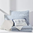 thumbnail image 7 of Wonderful Bedding Modern Yarn Dyed Striped Quilt 5-Piece Set, 7 of 7