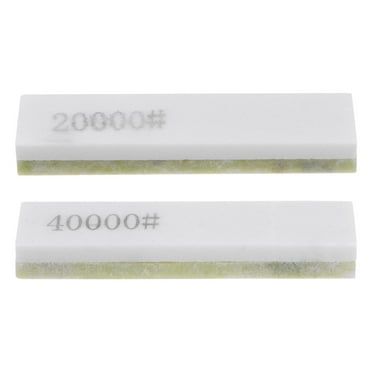 2pcs Knife Sharpening Stone Set 10000/20000/40000 Grit Rectangle Knife Sharpening Stone