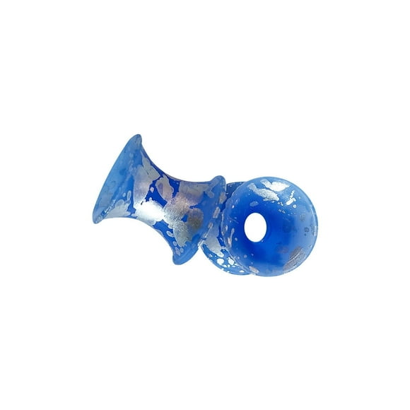 Paire de Bouchons d'Oreilles Tunnels Silicone UV Lumineux Expanseurs Flexibles Ajustement Confortable