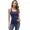 navy, variant on Alove Female Summer Cami Shirts Tank Top Casual House Clothes with Built in Bras Adjustable Wide Strap Padded Camisole
