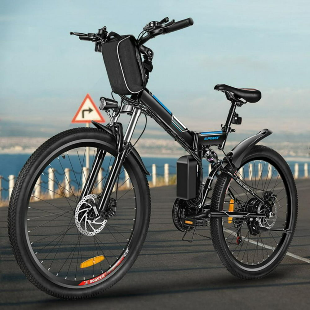 Folding Electric Mountain Bike with 26" Super Lightweight Magnesium