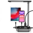 thumbnail image 1 of TIMIFIS LED Desk Lamp With Socket Reading Lamp Writing Eye Protection Lamp USB Desk Lamp 3 Gear Dimming Desk Lamp Gift, 1 of 1