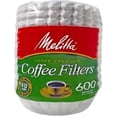 thumbnail image 1 of Filtros de cafe Melitta 600, Cesta, Pack de 600, 8-12 tazas, Melitta Melitta, 1 of 2