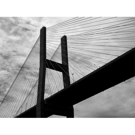 Canvas Print Structure Bridge Bridge Span Usa Architecture Stretched Canvas 10 x 14