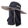 thumbnail image 4 of OIOLOYJM Fishing Hat for Men with Face Neck Flap UPF Sun Protection Removable Breathable Cap with Wide Brim Summer Outdoor Hiking Sun Hat Black, 4 of 4