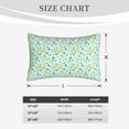 thumbnail image 4 of Daiia Duck Cartoon Bedding Waterproof Pillow Protector Zippered Queen – Bed Bug Proof Pillow Encasement-16"x24", 4 of 6
