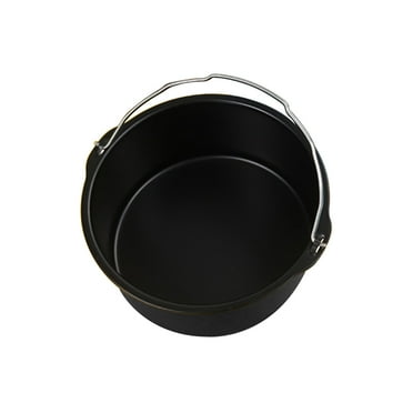 VerPetridure 7 Inch Non Stick AirFryer Cake Mold Barrel Baking Pan Tray Frying Basket