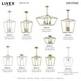 thumbnail image 2 of Livex Lighting - Devonshire - 3 Light Convertible Semi-Flush Mount in Coastal, 2 of 13