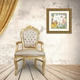 thumbnail image 3 of Pertiet, Katie 26x26 Gold Ornate Wood Framed with Double Matting Museum Art Print Titled - Easter Garden II, 3 of 4