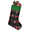 Multicolor 1, variant on Jiaoprinted Christmas Stocking, Winter Forest Deer Holiday Stocking with Hanging Loop for Mantel, Xmas Home Decor, 18 Inch, Woodland Fawn Snowflakes