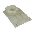 thumbnail image 5 of Mens CEREMONIA Tuxedo Formal Shirt 100% Cotton Turkey Slim Fit #stn 17 aty ivory, 5 of 6