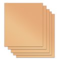 thumbnail image 1 of Tapis de Grillade Antiadhésifs Résistants à la Chaleur Réutilisables pour Four à Charbon Électrique, Cuivre, 5 Pcs, 1 of 9