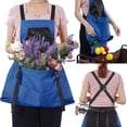 thumbnail image 4 of Tablier de Champ et de Récolte, Tablier de Jardinage de Champ et de Récolte Système de Récolte en 1 Seconde avec Poches pour un Rangement Pratique, Réutilisable, Toile Durable, Unisexe, Vert B, 4 of 4