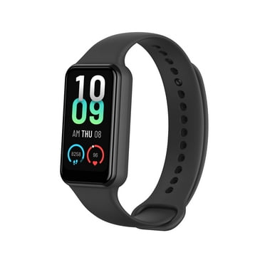 Amazfit Band 7 Fitness Tracker: Steps, Heart Rate, 18-Day Battery, Sleep & Water Resistant, Black