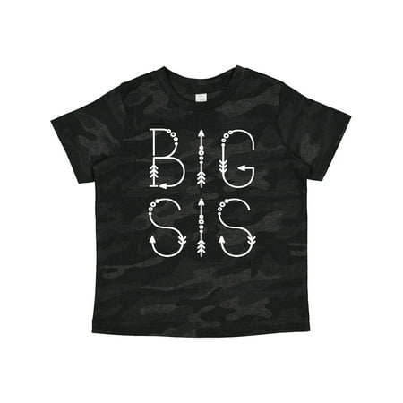 

Inktastic Big Sis Tribal Arrow Sister Outfit Gift Toddler Toddler Girl T-Shirt