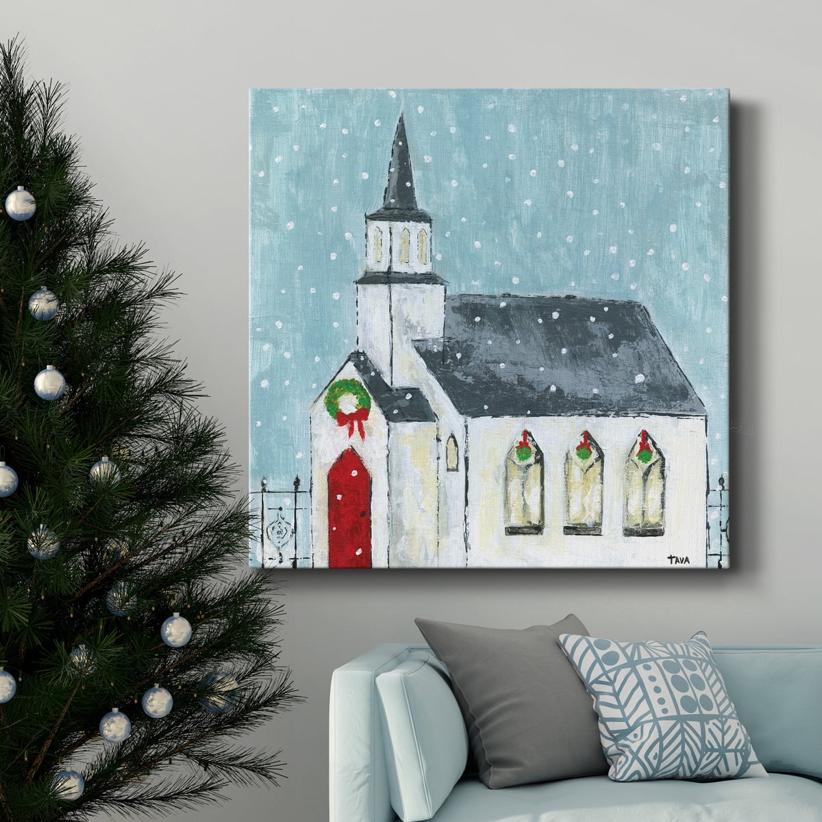 Oh Holy Night - Premium Gallery Wrapped Canvas - Ready to Hang