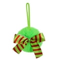 thumbnail image 2 of LSLJS Christmas Tree Pendant Ornaments Imitation Balls Furry with Ribbon Holiday Party Decorations, 2 of 9