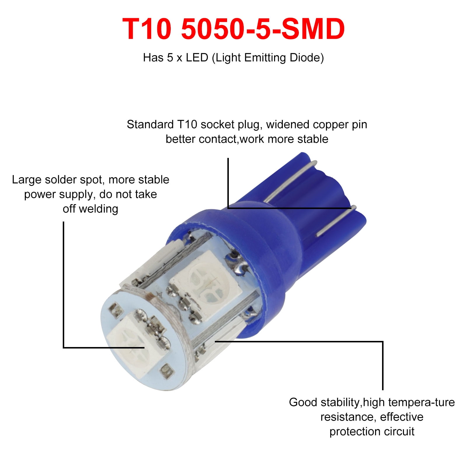 Instrument T5? T10 bulb? What is the difference between them?