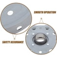 thumbnail image 3 of CATIEBYE Roue de Poulie pour Porte Roulante Usage commercial Fer Galvanisé 1ensemble Porte de Garage Transmission Efficace, 3 of 8