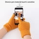 thumbnail image 5 of Minnieouse 1 par de guantes cálidos portátiles de Color sólido para hombres y mujeres, senderismo, ciclismo, suaves, transpirables, para adultos, guantes guantes y mitones Negro Minnieouse AP012870-01, 5 of 6