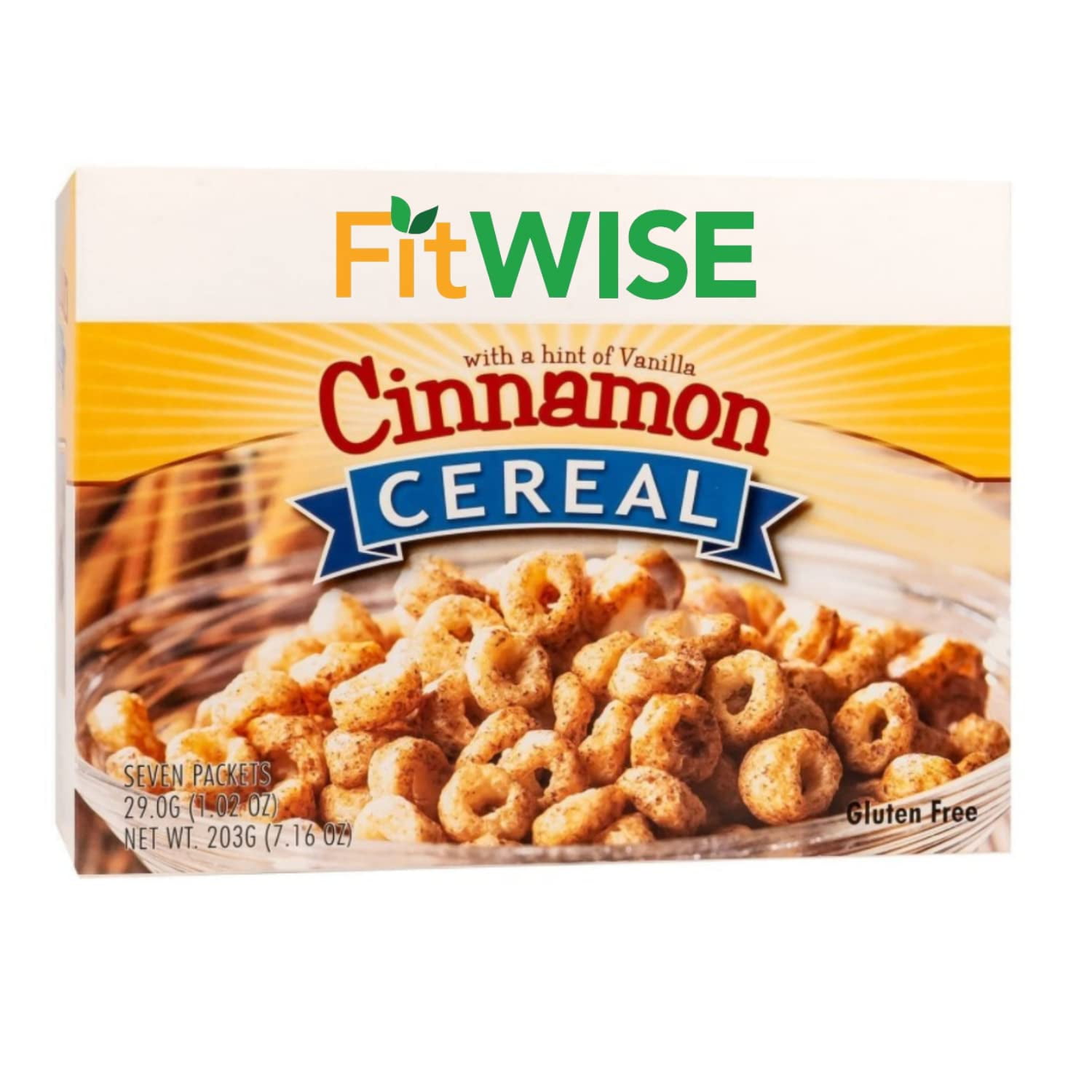 FITWISE High Protein Cereal, 15G Protein, Low Sugar, Ideal Protein