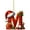 M, variant on 26 Letters Christmas Tree Decoration Pendant Ornaments Personalized Diy Christmas Orn - A to Z Ornaments for Tree Decor & DIY Crafts, Festive Letter Decor