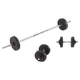 thumbnail image 1 of Kit de Pesas y Barra Decathlon Domyos 8501164 Negro, 1 of 4