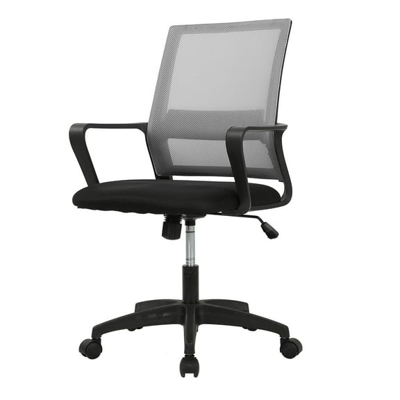 PayLessHere Gaming Chair - Ergonomic Office Chair w/ Lumbar Support & Armrests, Grey