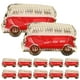 thumbnail image 1 of 10 bolsas de dulces con forma de coche, resellables, con dibujos animados, decorativas, para galletas, con forma de autobús, 1 of 7
