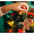 thumbnail image 4 of Ayieyill 14pcs Gingerbread Christmas Ornaments Gingerbread Christmas Tree Decorations Holiday Decor (Sports), 4 of 9