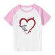 thumbnail image 3 of Blusas y camisas de manga corta con cuello redondo para niños y niñas, blusa de manga corta con estampado de cuello redondo, 3 of 7