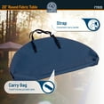 thumbnail image 6 of Camp & Go 2 x 2 x 2 ft Blue Fabric 28" Diameter Round Portable Table, 6 of 10