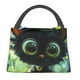 thumbnail image 1 of Fotbe Cute Big-Eyed Black Cat Bolsa Térmica Portátil con Estampado, Bolsa de Entrega de Alimentos Aislada, Bolsa Reutilizable de Gran Capacidad para Comidas y Supermercado, 1 of 6