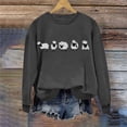 thumbnail image 6 of Vixolx Graphic Sweatshirt for Women Crew Neck Long Sleeve Shirts Oversized Casual Pullover Tops Fall Fashion Clothes, 6 of 6