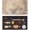 thumbnail image 4 of Dip Calligraphy Pen - Set Vintage Fine Calligraphy Pen Set Seal Stamp Dip Pen Gift, 4 of 5