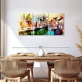 thumbnail image 3 of Elephant Stock Memories Of Venice Wall Art - Horizontal Multi Panel Canvas - Living Room Wall Decor - Places Multi Panel - Yellow And Brown Decor - 56" x 27", 3 of 8