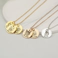 thumbnail image 2 of Personalized Gold Disc Pet Picture Portrait Necklace - Stainless Steel - Cat Dog Pet Necklace -Mother's Day Gift for Mom - Ships Next Day!, 2 of 10