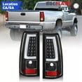 thumbnail image 2 of HOUGEET Automotive Tail lights for 2003-2006 Chevy Silverado 1500 2500 Driver and Passenger Side, 2 of 9