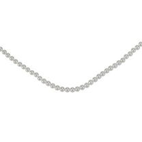 15 ft. x 6 in. White Pearl Beaded Christmas Garland - Unlit