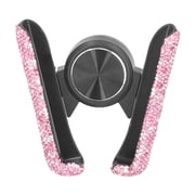 Bling Car Phone Holder, Bling Car Phone Holder Vehicle Cell Phone Mount  Adjustable Auto Cell Phone Mount Universal for Women Girls